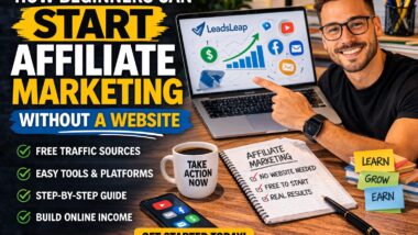 How to Start Affiliate Marketing Without a Website