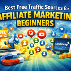 Best free traffic sources for affiliate marketing beginners
