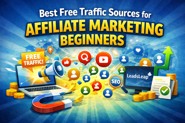 Best free traffic sources for affiliate marketing beginners