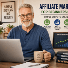 Affiliate Marketing for Beginners Over 50: The Simplest Way to Start Online