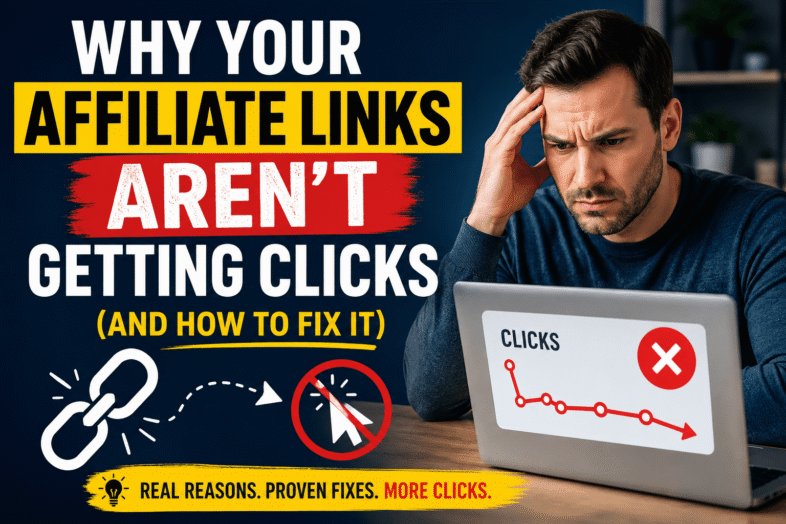 Why Your Affiliate Links Aren’t Getting Clicks (And How to Fix It)